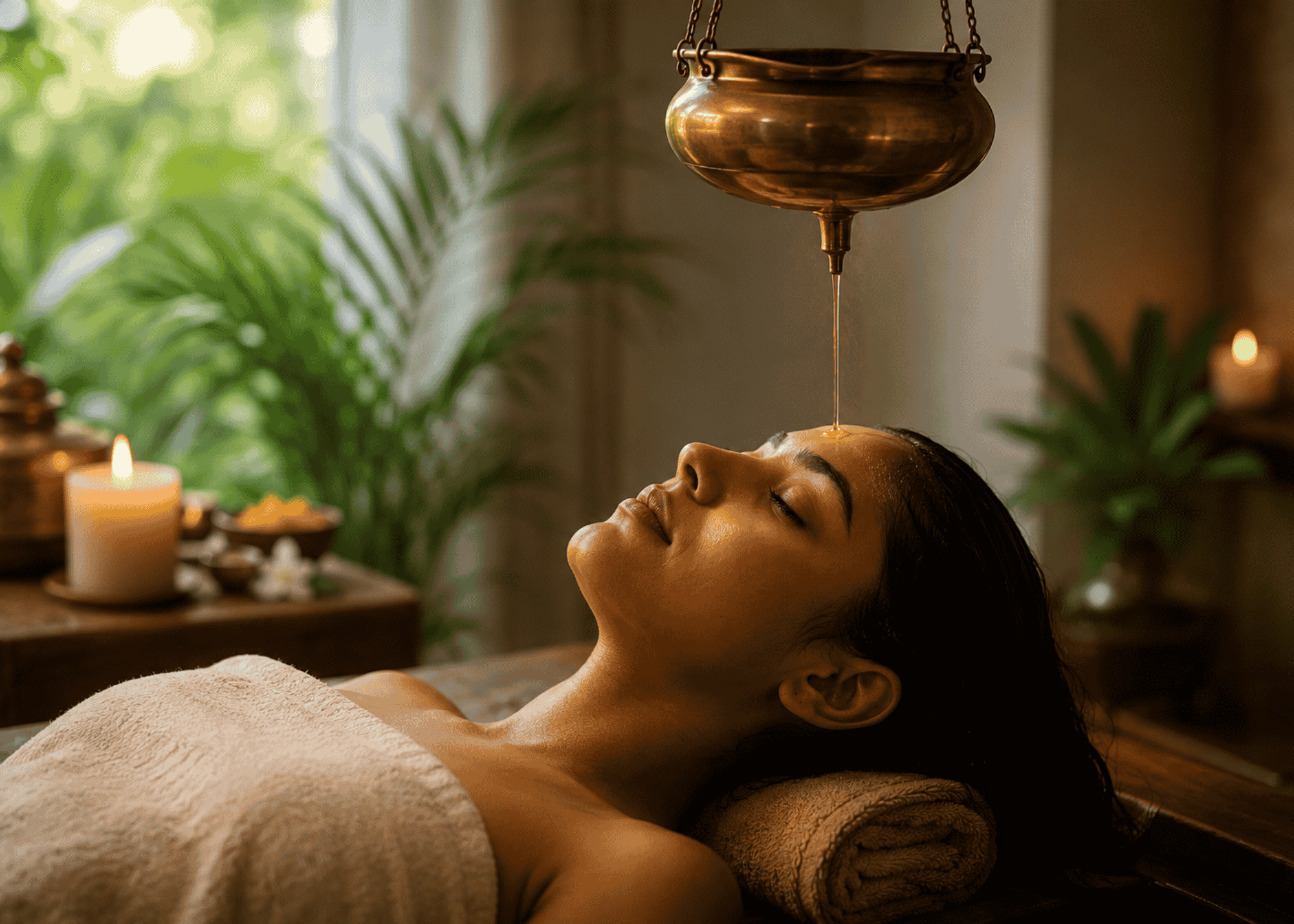 Rest Begins Before Bed: How Shirodhara Encourages Deep Relaxation
